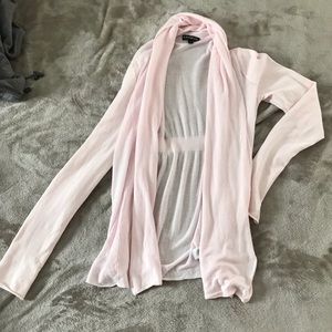 Like new soft pink cardigan